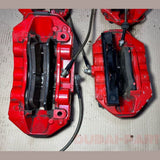 Mercedes-Benz E63 W212 E-Class Front \ Rear Brembo Red Brake Caliper Set of 4
