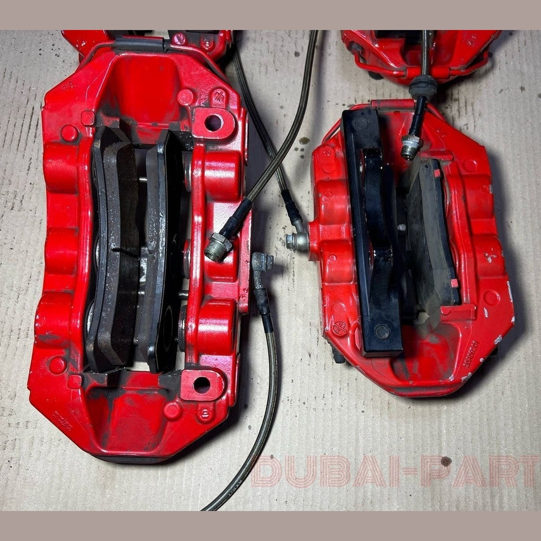 Mercedes-Benz E63 W212 E-Class Front \ Rear Brembo Red Brake Caliper Set of 4
