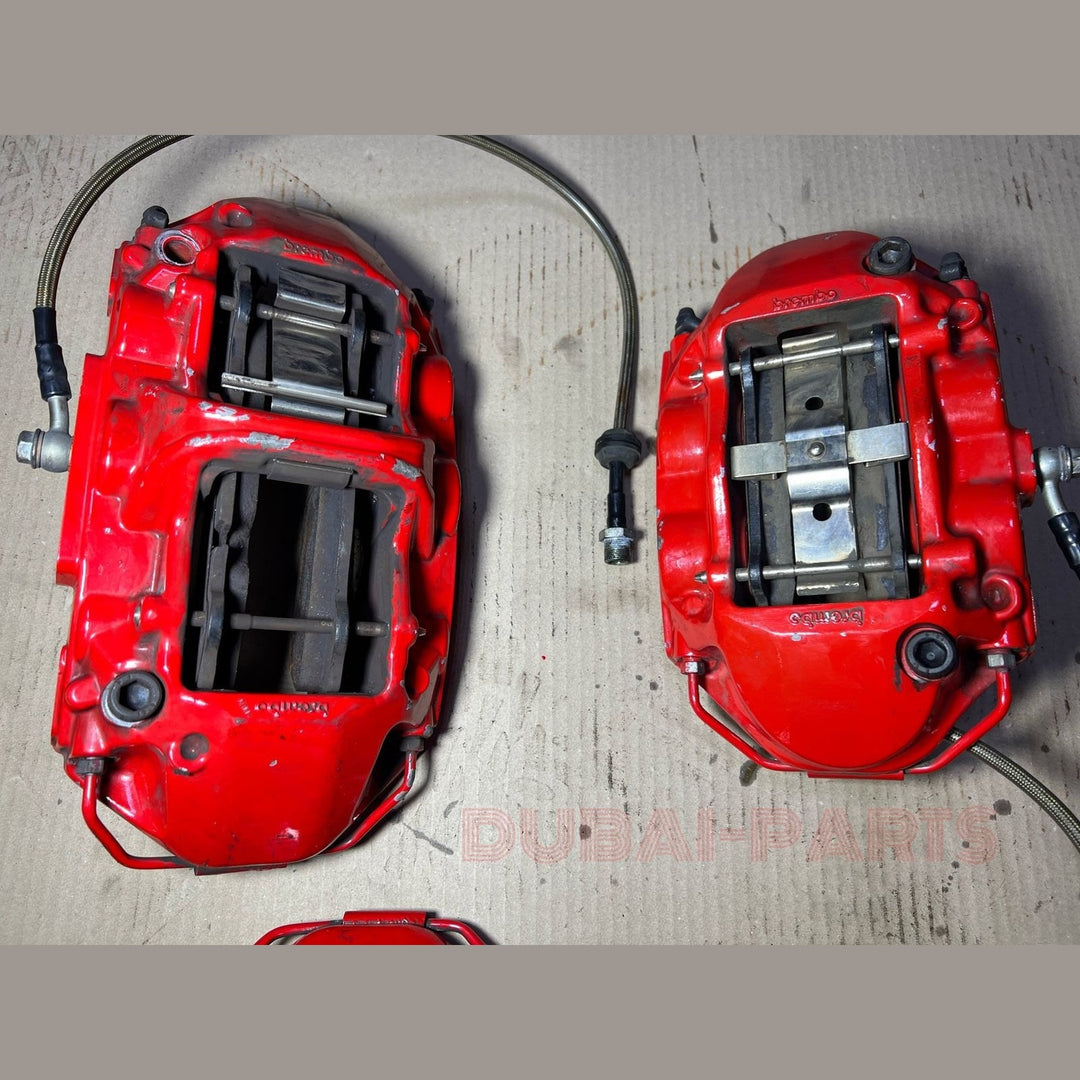 Mercedes-Benz E63 W212 E-Class Front \ Rear Brembo Red Brake Caliper Set of 4