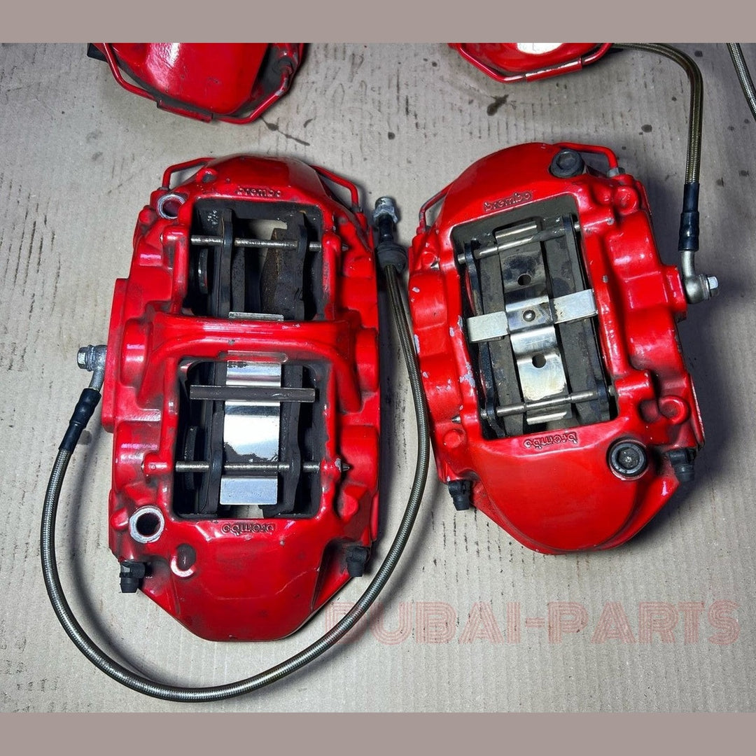 Mercedes-Benz E63 W212 E-Class Front \ Rear Brembo Red Brake Caliper Set of 4