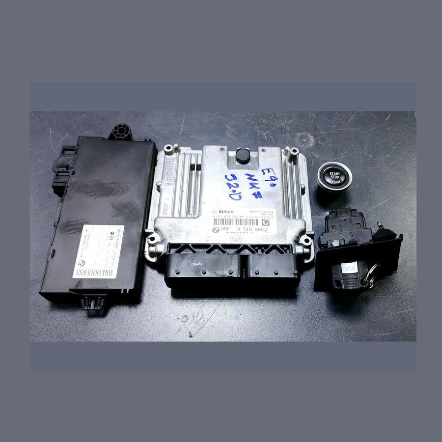 BMW 320D E90 N47N ENGINE CONTROL UNIT ECU KIT DDE 8518269