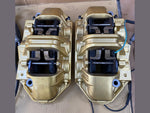 Load image into Gallery viewer, BMW F90 M5 F91 F92 F93 Carbon Ceramic Disc and Gold Brake Calipers Full Set
