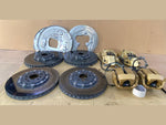 Load image into Gallery viewer, BMW F90 M5 F91 F92 F93 Carbon Ceramic Disc and Gold Brake Calipers Full Set
