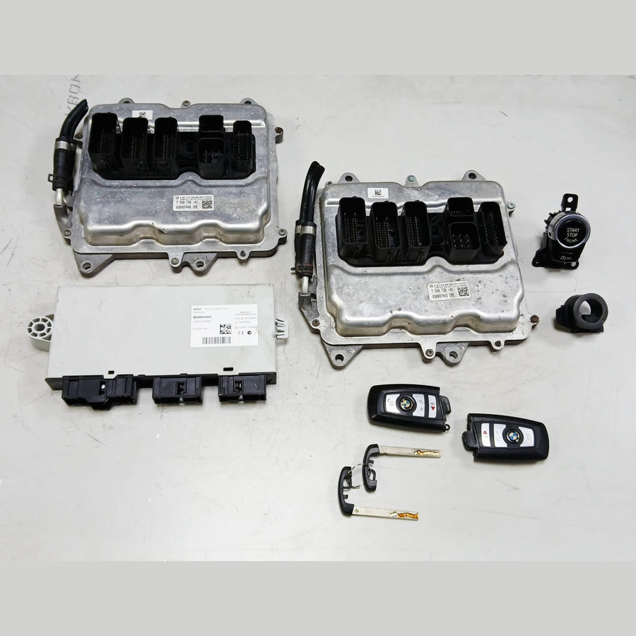 BMW 550iX N63N F10 LCI 2016 MOTORSTEUERGERÄT ECU SET DME 7540738