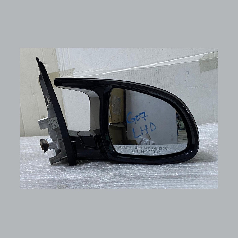 OEM BMW G07 X7 2020-2024 Außenspiegel rechts – Schwarz – Linkslenker (LHD)