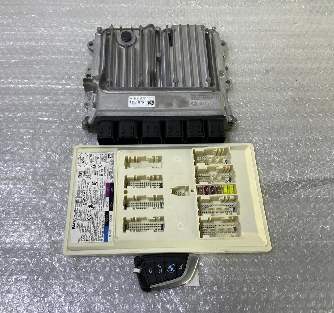 OEM BMW B58D G26 ENGINE CONTROL UNIT DME ECU SET 5A45F59 BOSCH