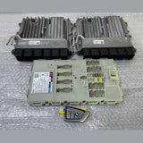 OEM BMW N74 G12 ENGINE CONTROL UNIT DOUBLE ECU SET DME 8489448 BOSCH