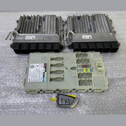 OEM BMW N74 G12 ENGINE CONTROL UNIT DOUBLE ECU SET DME 8489448 BOSCH