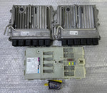 Load image into Gallery viewer, OEM BMW N74 G12 ENGINE CONTROL UNIT DOUBLE ECU SET DME 8489448 BOSCH
