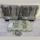 OEM BMW N74 G12 ENGINE CONTROL UNIT DOUBLE ECU SET DME 8489448 BOSCH