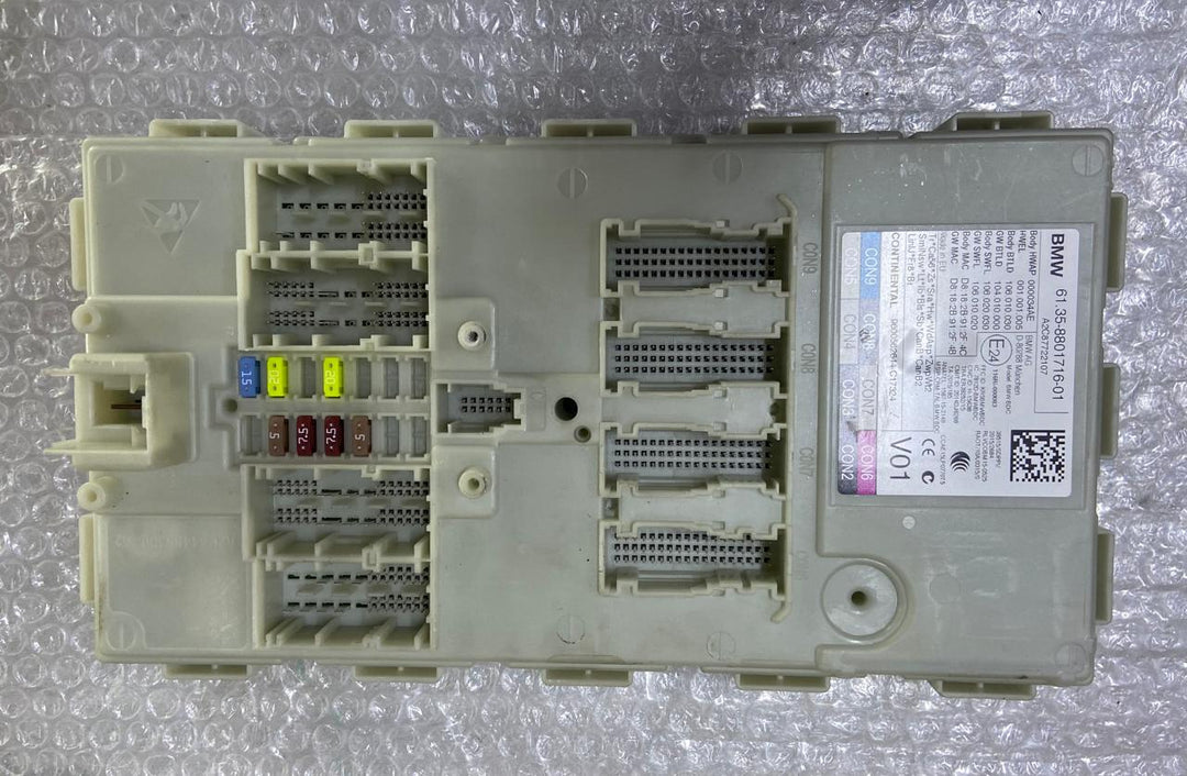 OEM BMW N74 G12 ENGINE CONTROL UNIT DOUBLE ECU SET DME 8489448 BOSCH