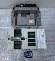 OEM BMW i8 (112) ENGINE CONTROL UNIT ECU SET DME 8645342 BOSCH