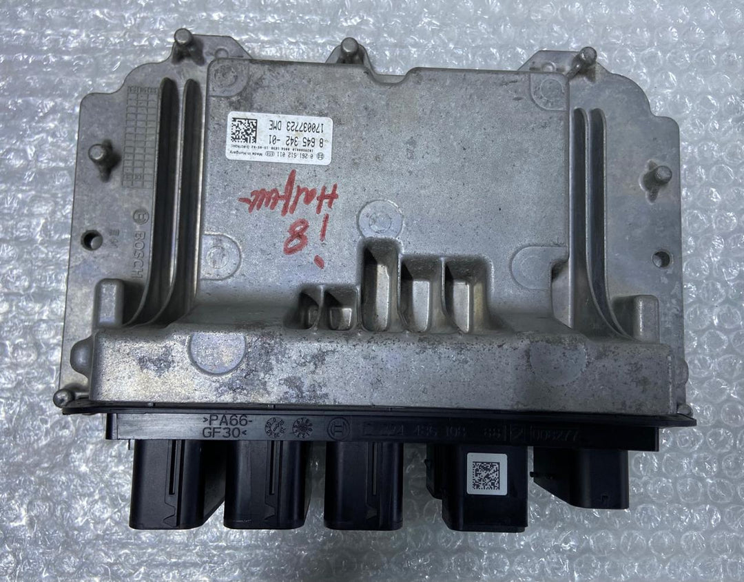 OEM BMW i8 (112) ENGINE CONTROL UNIT ECU SET DME 8645342 BOSCH
