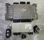 Load image into Gallery viewer, 2011-2012 BMW F10 F25 528I 528 523i N52 ENGINE CONTROL MODULE DME MSV90 ECU SET 7614628
