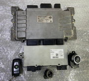 2011-2012 BMW F10 F25 528I 528 523i N52 ENGINE CONTROL MODULE DME MSV90 ECU SET 7614628