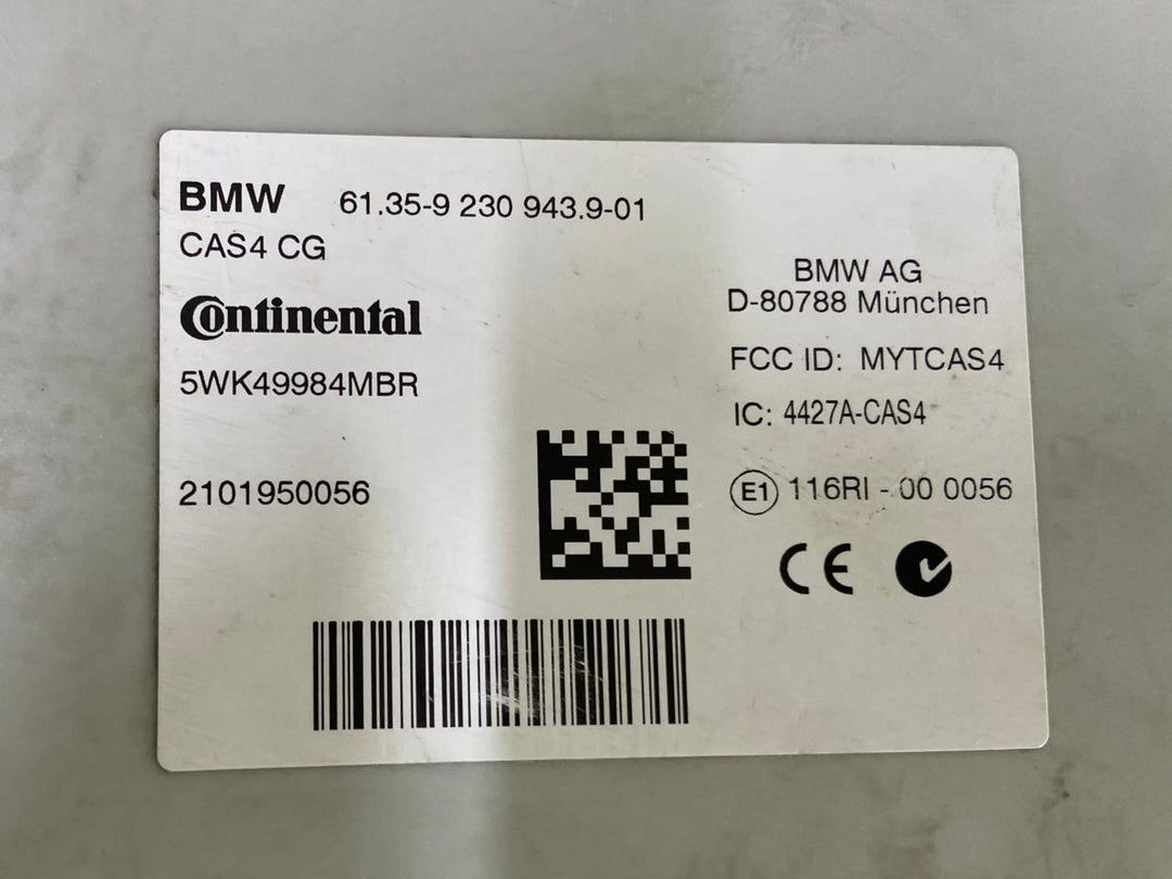 2011-2012 BMW F10 F25 528I 528 523i N52 ENGINE CONTROL MODULE DME MSV90 ECU SET 7614628