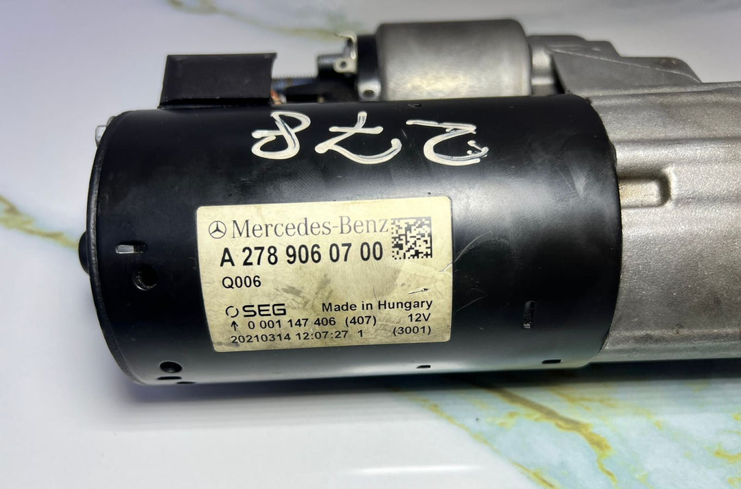 2007-2018 Mercedes-Benz W222 S-Class W166 ML GL GLE OM278 Engine Motor Starter A278 9060700 OEM