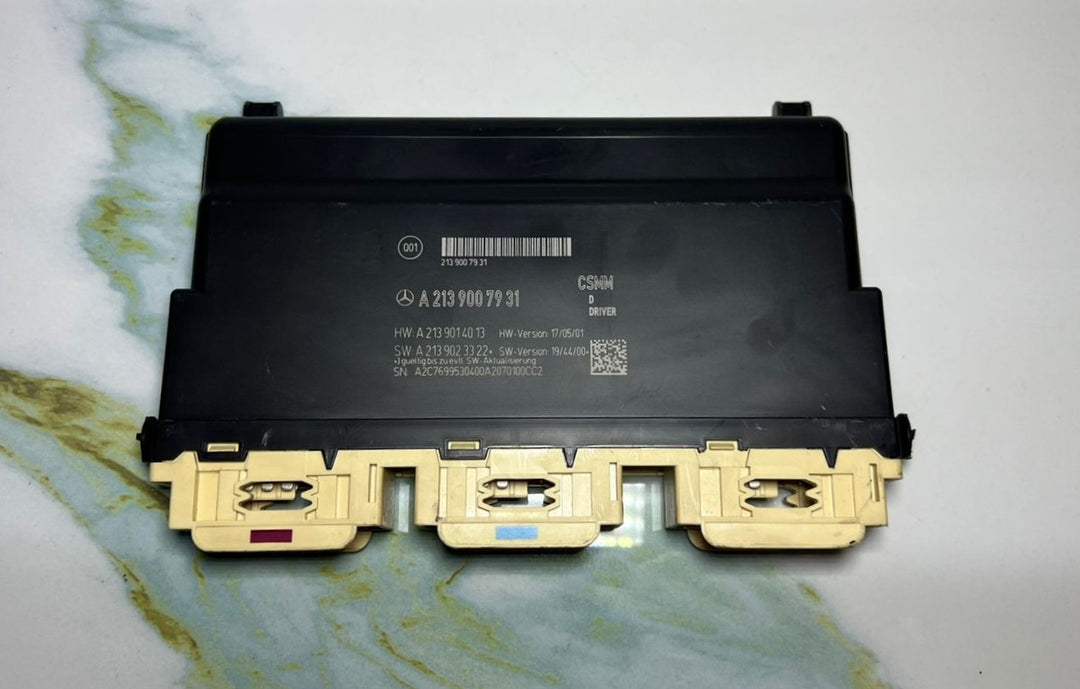 17-21 Mercedes-Benz W213 E-Class Driver Seat Control Module A213 9007931 OEM