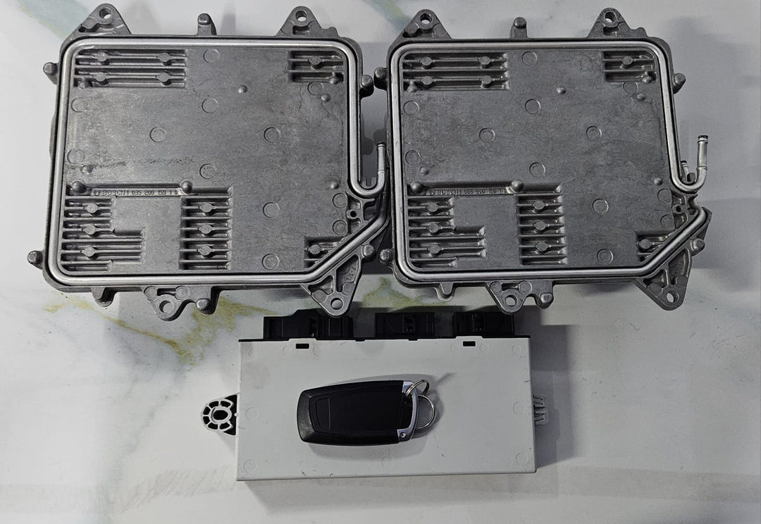 OEM BMW 7 F01, F02 N63 Engine Control Module Unit ECU Set DME 8617520 Bosch