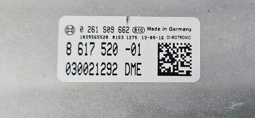 OEM BMW 7 F01, F02 N63 Engine Control Module Unit ECU Set DME 8617520 Bosch