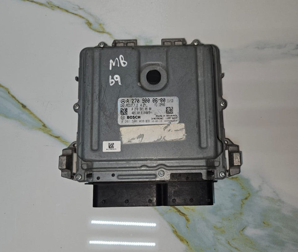12-13 Mercedes W246 B-Class Engine Control Module Unit ECM ECU A270 9000600 OEM