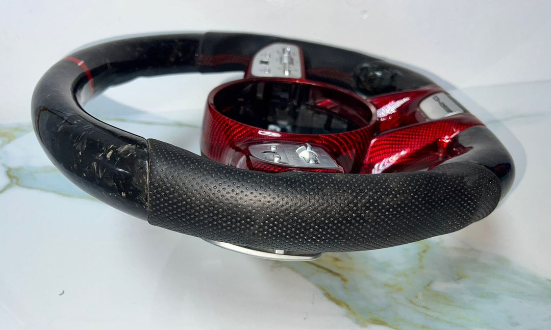 Mercedes W205 AMG Steering Wheel Multi Function Sport Assembly W \ Paddle Shifts