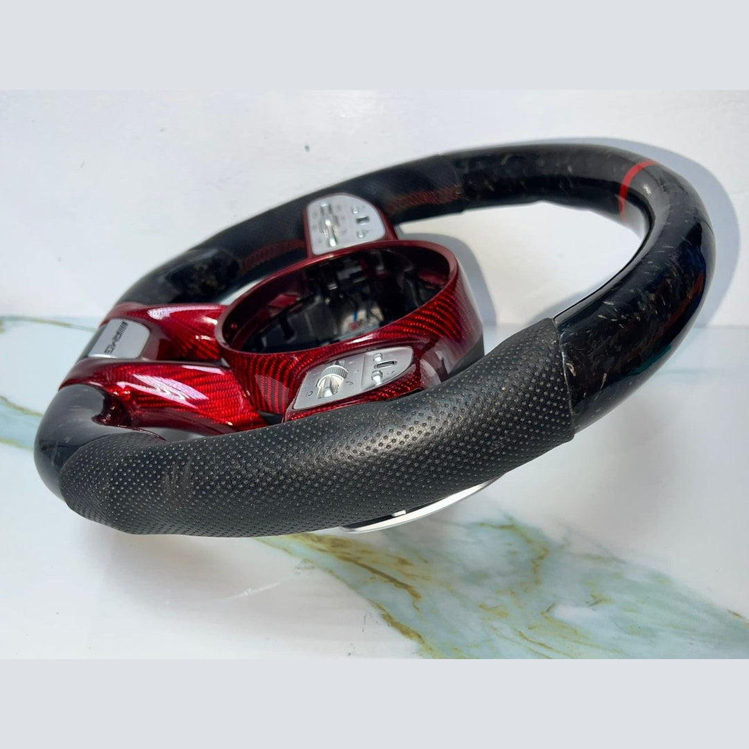 Mercedes W205 AMG Steering Wheel Multi Function Sport Assembly W \ Paddle Shifts