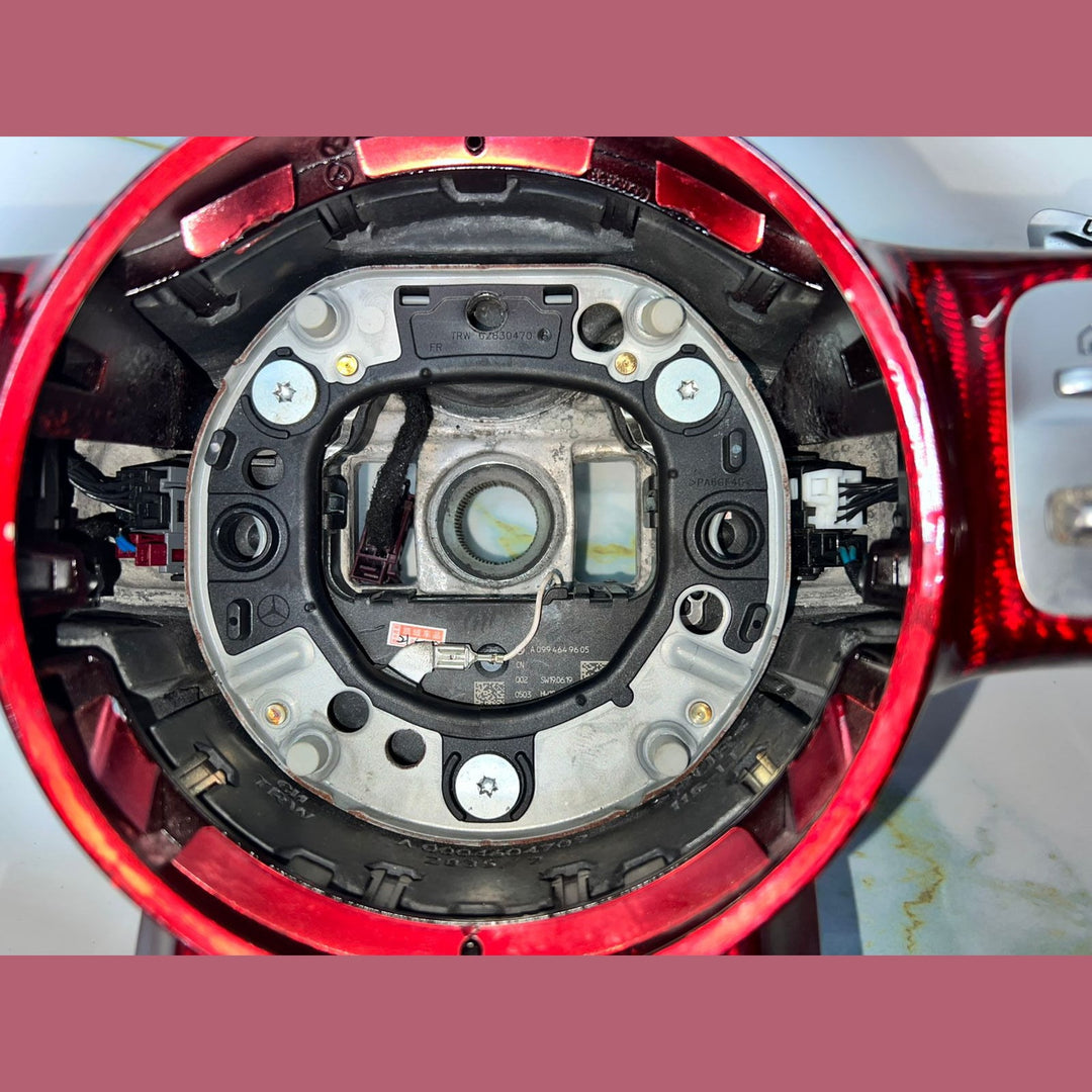 Mercedes W205 AMG Steering Wheel Multi Function Sport Assembly W \ Paddle Shifts