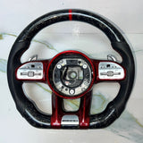 Mercedes W205 AMG Steering Wheel Multi Function Sport Assembly W \ Paddle Shifts