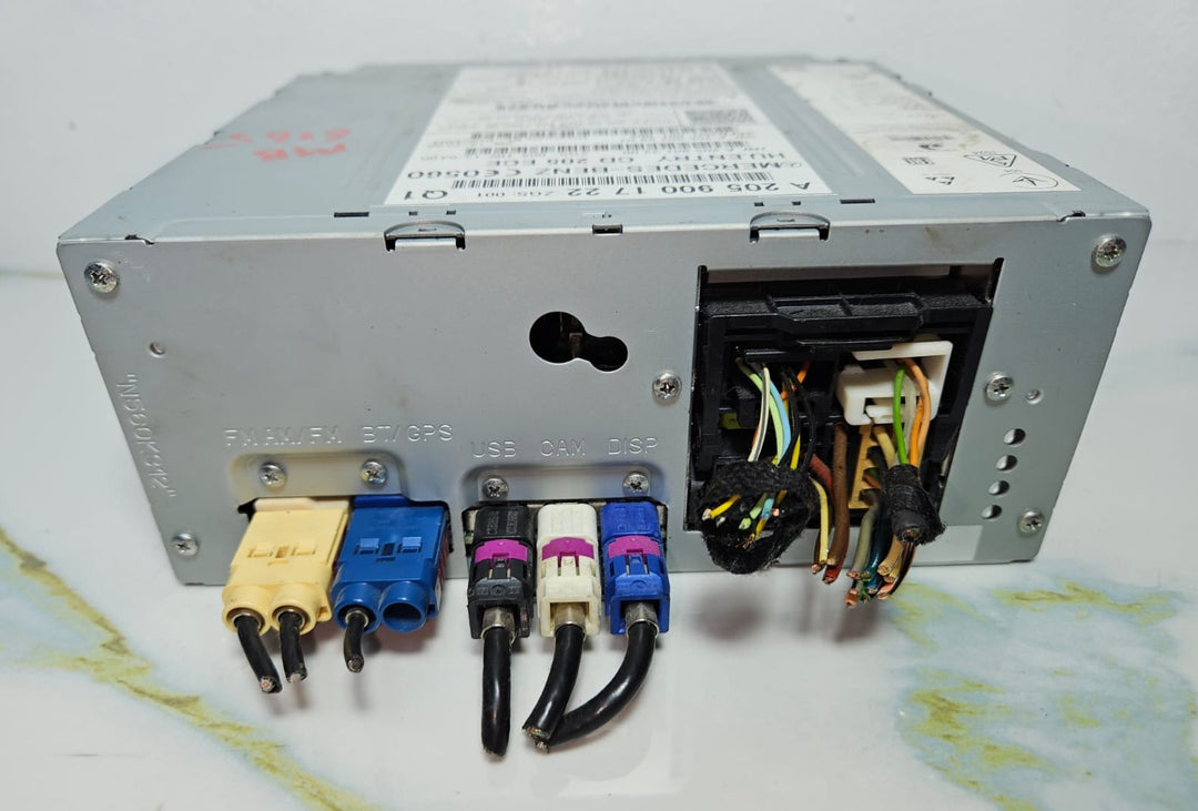 14–18 Mercedes W205 C-Class Radio Audio Head Unit CD Player A205 9001722 OEM