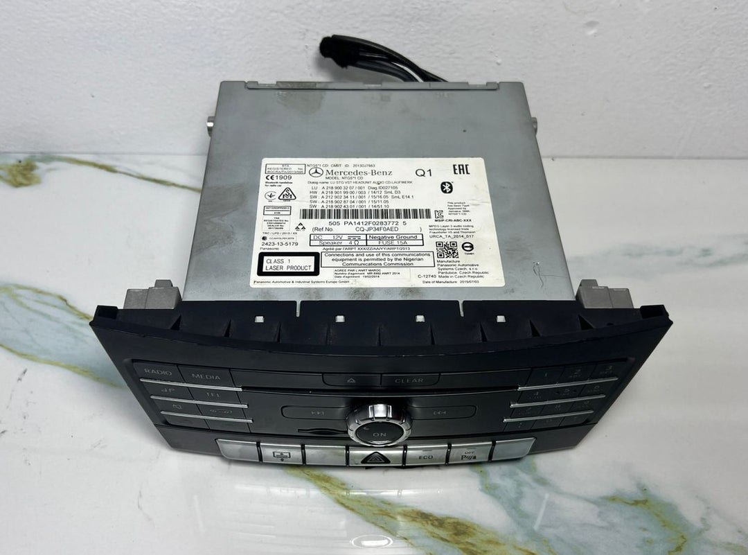 14–16 Mercedes-Benz W218 CLS Radio Audio Head Unit CD Player A218 9003207 OEM