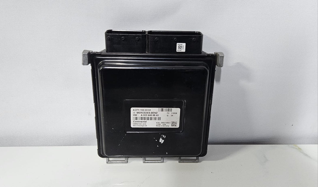 12-15 Mercedes Benz W204 C250 ECU ECM Engine Computer Control Module A2711500391