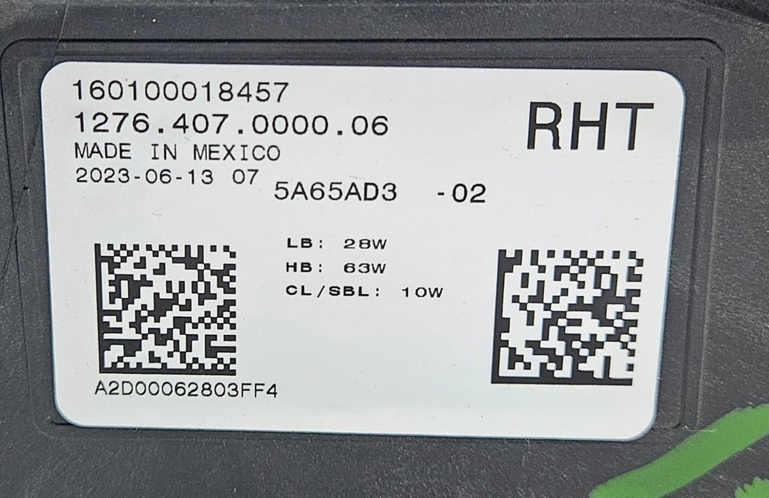 BMW XM G09 2023 LHD LED HEAD LIGHT Left Right Pair 5A65AD4 5A65AD3 Brand new