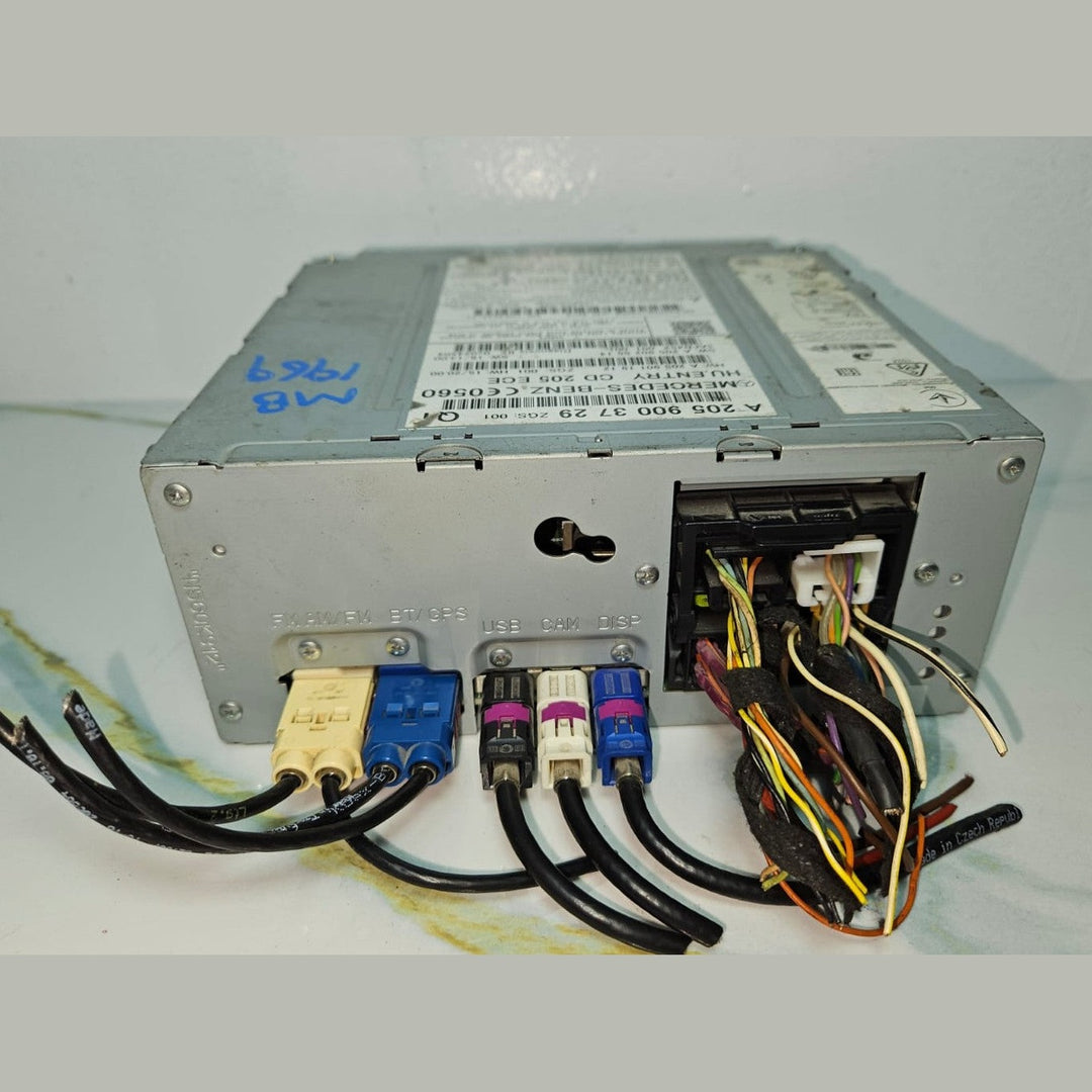 14-18 Mercedes W205 C300 Radio Audio Head Unit CD DVD Changer A205 9003729 OEM