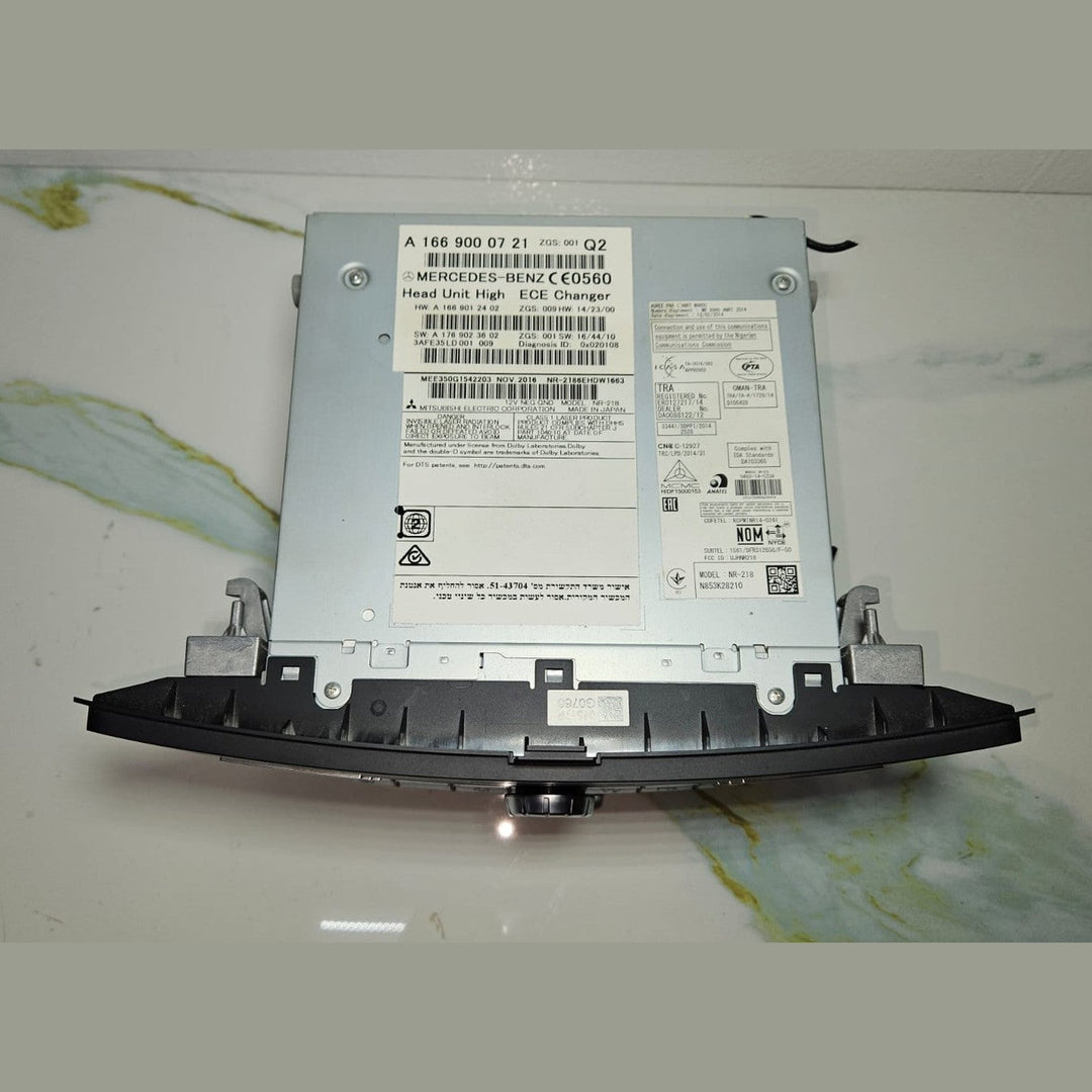13-16 Mercedes W166 ML GLE GLS Radio Audio Head Unit CD Player A166 9000721 OEM