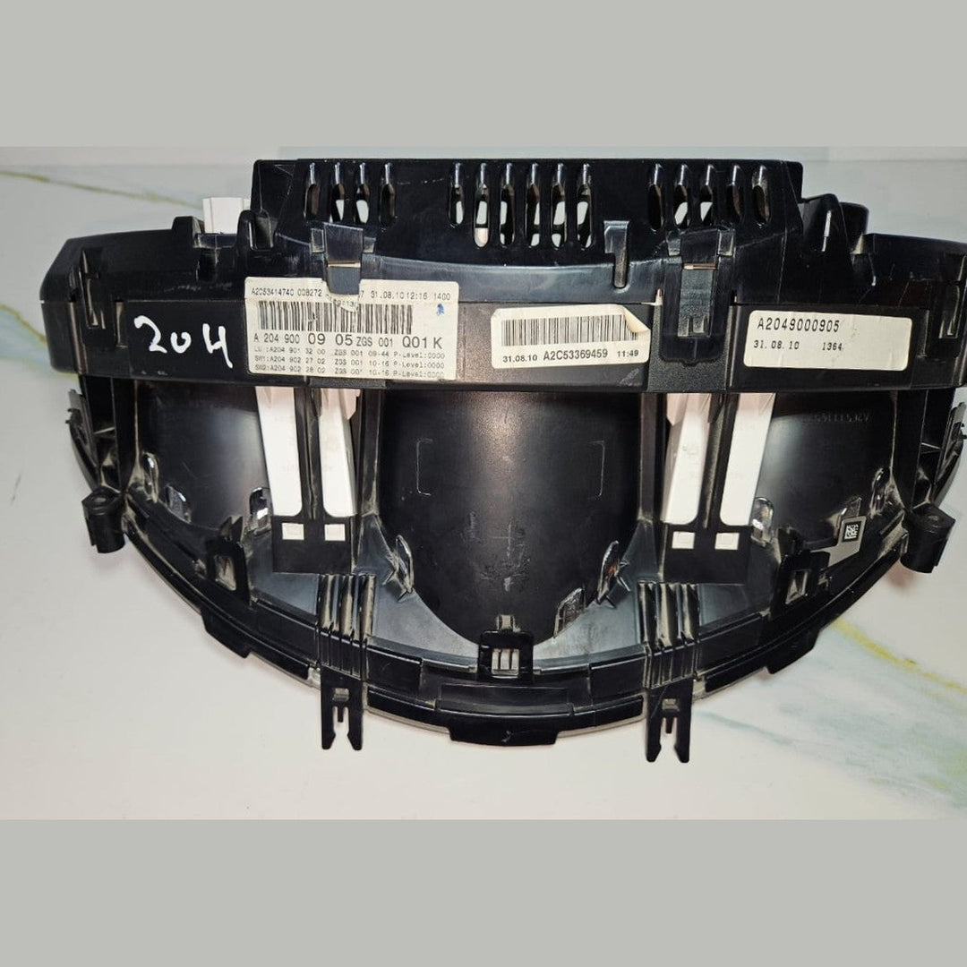 08-12 Mercedes-Benz W204 C-Class Instrument Cluster Speedometer A204 9000905 OEM
