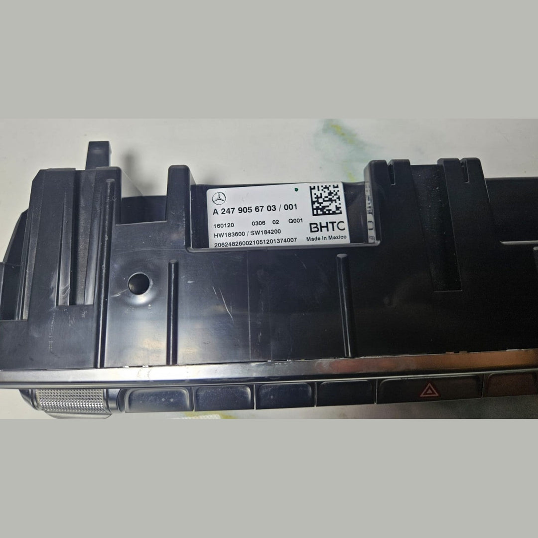 17–21 Mercedes Benz W247 GLE AC Heater Climate Control Switch A247 9056703