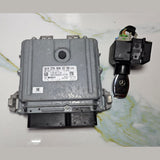 Mercedes CLA ECU Engine Control Module Ignition Key Switch Set A270 9002100 OEM