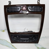 Mercedes W203 C-Class Heater Climate Control Switch Trim Panel A203 8300985 OEM
