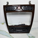 Mercedes W203 C-Class Heater Climate Control Switch Trim Panel A203 8300985 OEM