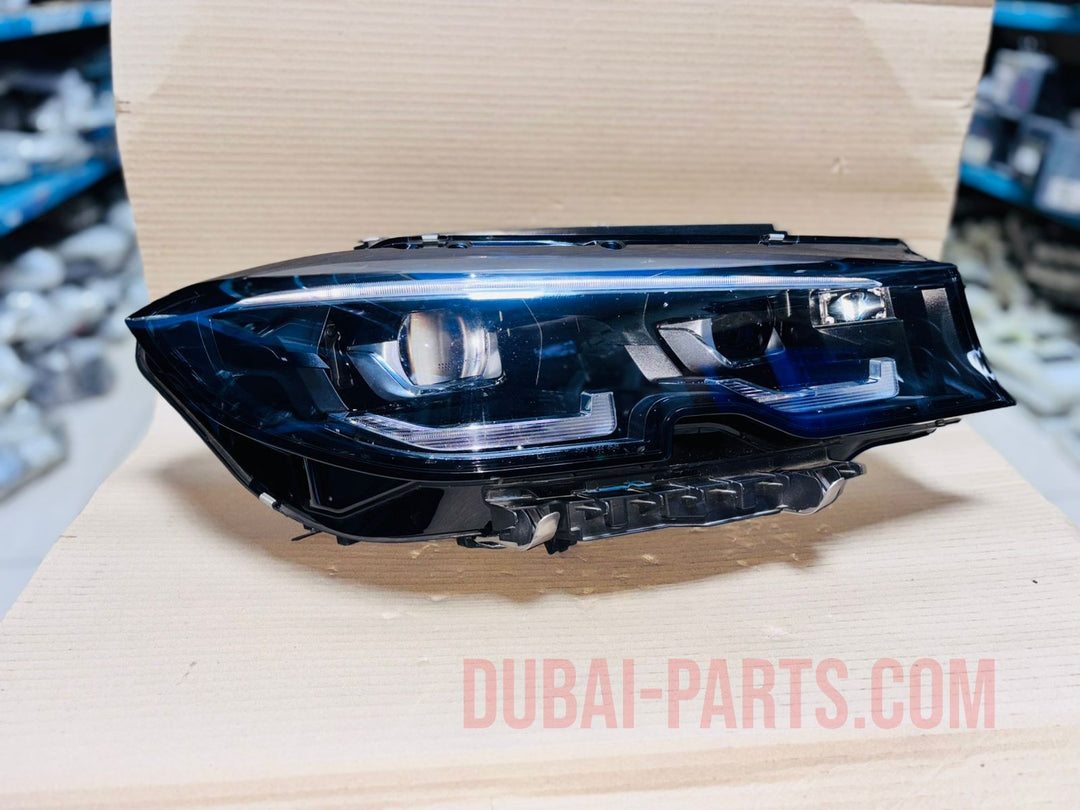 مصباح أمامي ديناميكي أصلي لسيارة BMW G20 330I 330E 340I ذات المقود الأيمن، موديل 2021، رقم القطعة 5A1D012