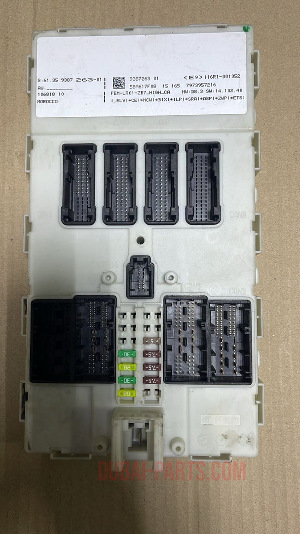 ALL BMW F SER G SER FEM AND BDC BODY DOMAIN CONTROLLER