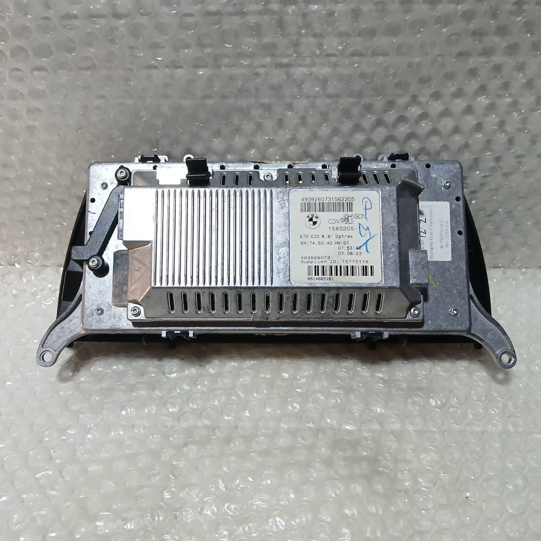 BMW X5 X6 E70 E71 LCI Display 9392607 CID 8.8 OPTREX 2010-2012