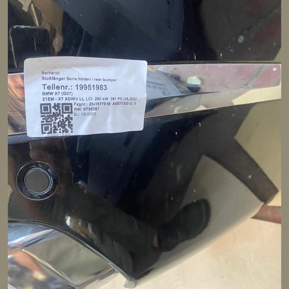 بي إم دبليو X7 G07 LCI X7 xDrive 40i US B58N 2023 RAER BUMPER PTWK 475 KM20 مستعملة