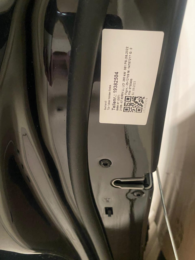 بي إم دبليو X7 G07 LCI X7 xDrive 40i US B58N 2023 باب خلفي يساري PTWK 475 كم مستعمل