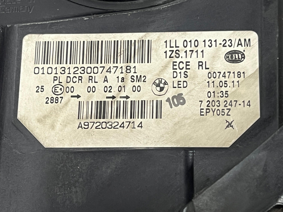 BMW Bi-Xenon-Scheinwerfer OEM 7203247 – Passend für 2010–2017 X3 F25 X4 F26