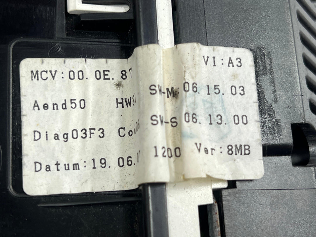 BMW Instrument Cluster 9 140812