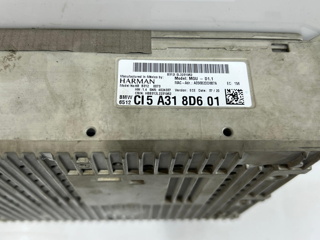 BMW 8 Series Gran Coupe RADIO G16 C15A318D601