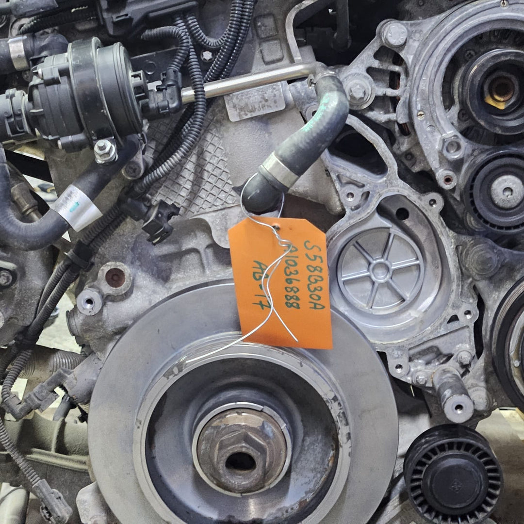 BMW S58B30A M4 G82 M3 G80 2020-2023 ENGINE 4 WHEEL WITHOUT GEARBOX 10000 km used only