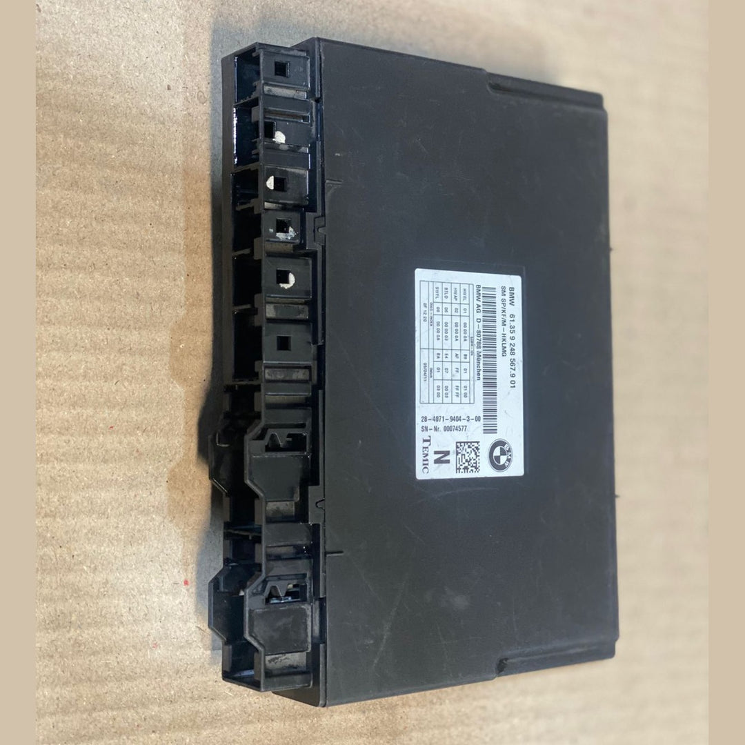 BMW 750i (F01) RIGHT REAR SEAT CONTROL MODULE 9248567 2008-2010